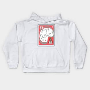 Happy Holidays Kids Hoodie